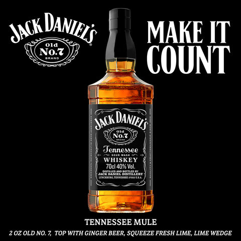 Jack Daniel's Old No 7 Tennessee Whiskey – Platinum Wines